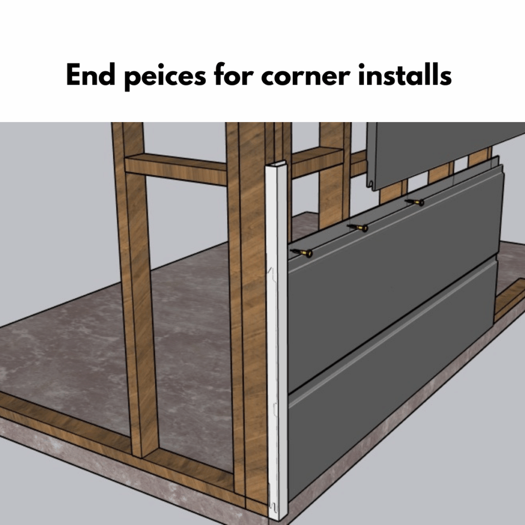 steel wall cladding construction